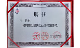 楚天公益律师团律师